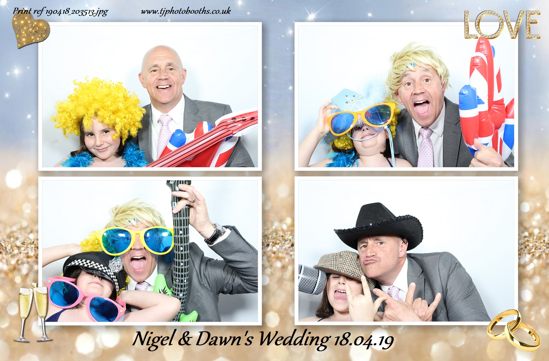 Nigel & Dawn's Wedding | View more photos from the event at gallery.tjphotobooths.co.uk/u/TJPhotobooths/Nigel-Dawns-Wedding